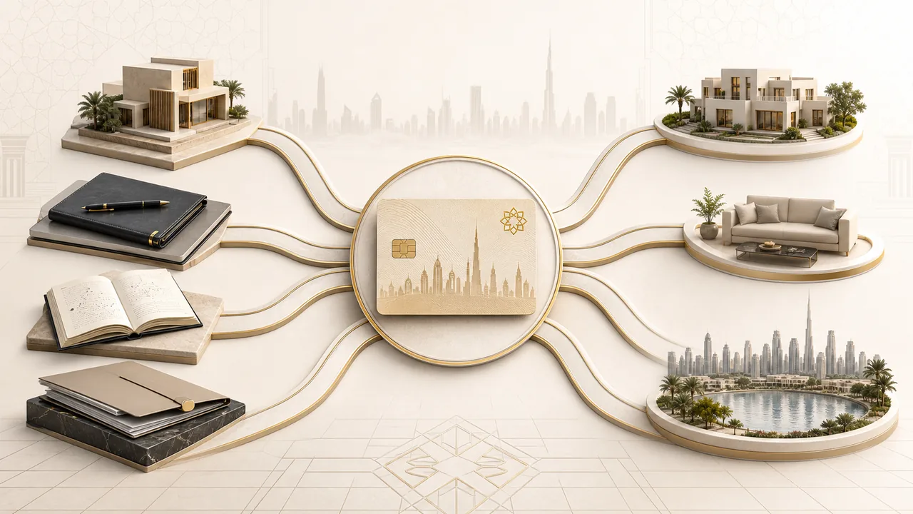 UAEゴールデンビザの条件確認フローを示した図